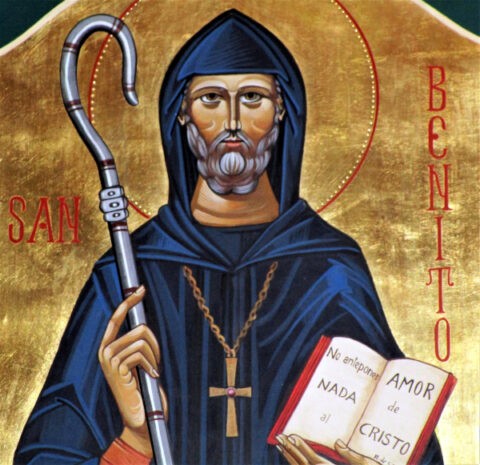 San Benito, abad - Benedictinas de la Natividad